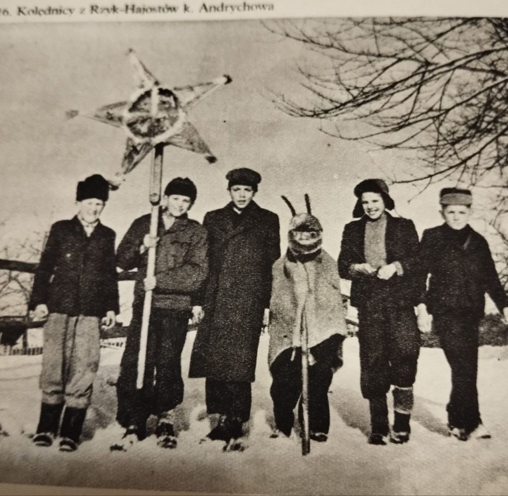 Kolędnicy z Rzyk-Hajostrów koło Andrychowa