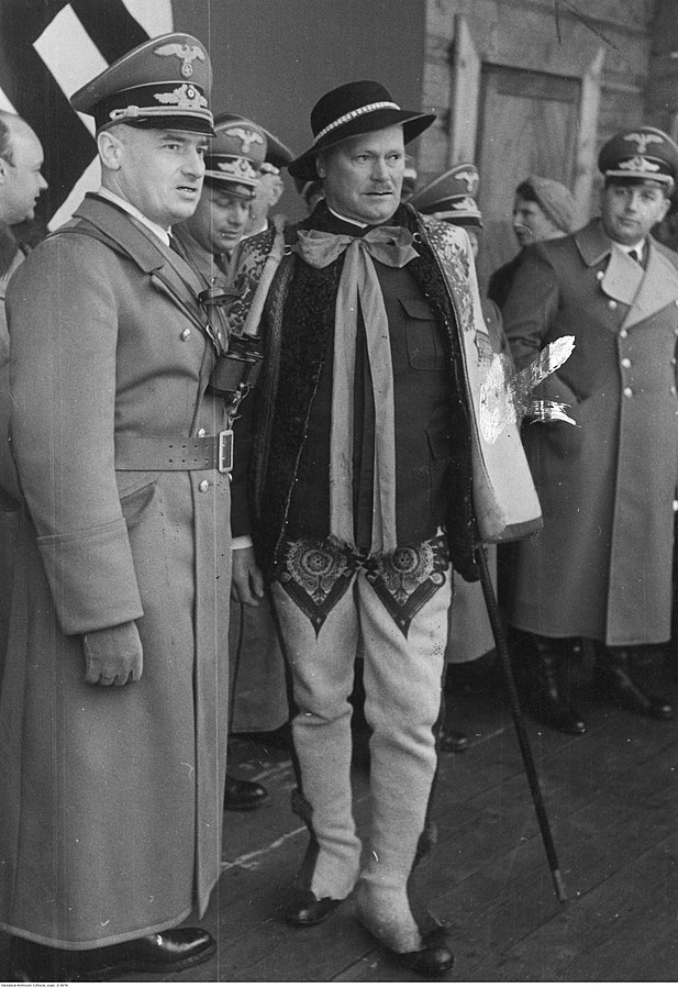 Hans Frank i Wacław Krzeptowski