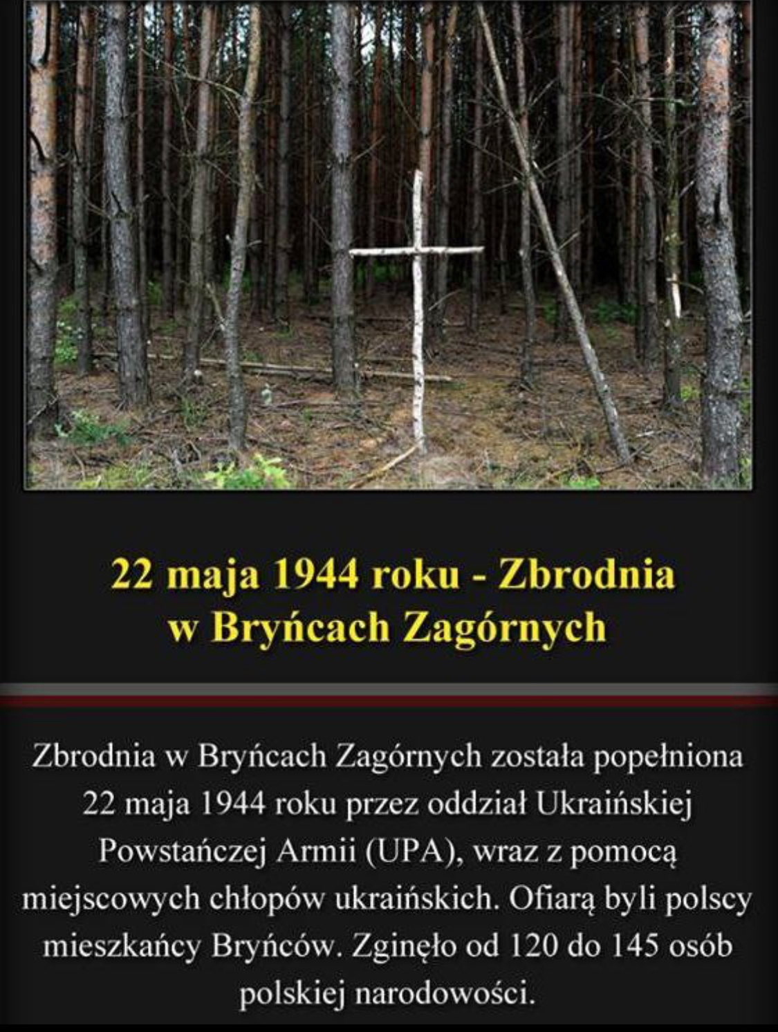 You are currently viewing Zbrodnia w Bryńcach Zagórnych.